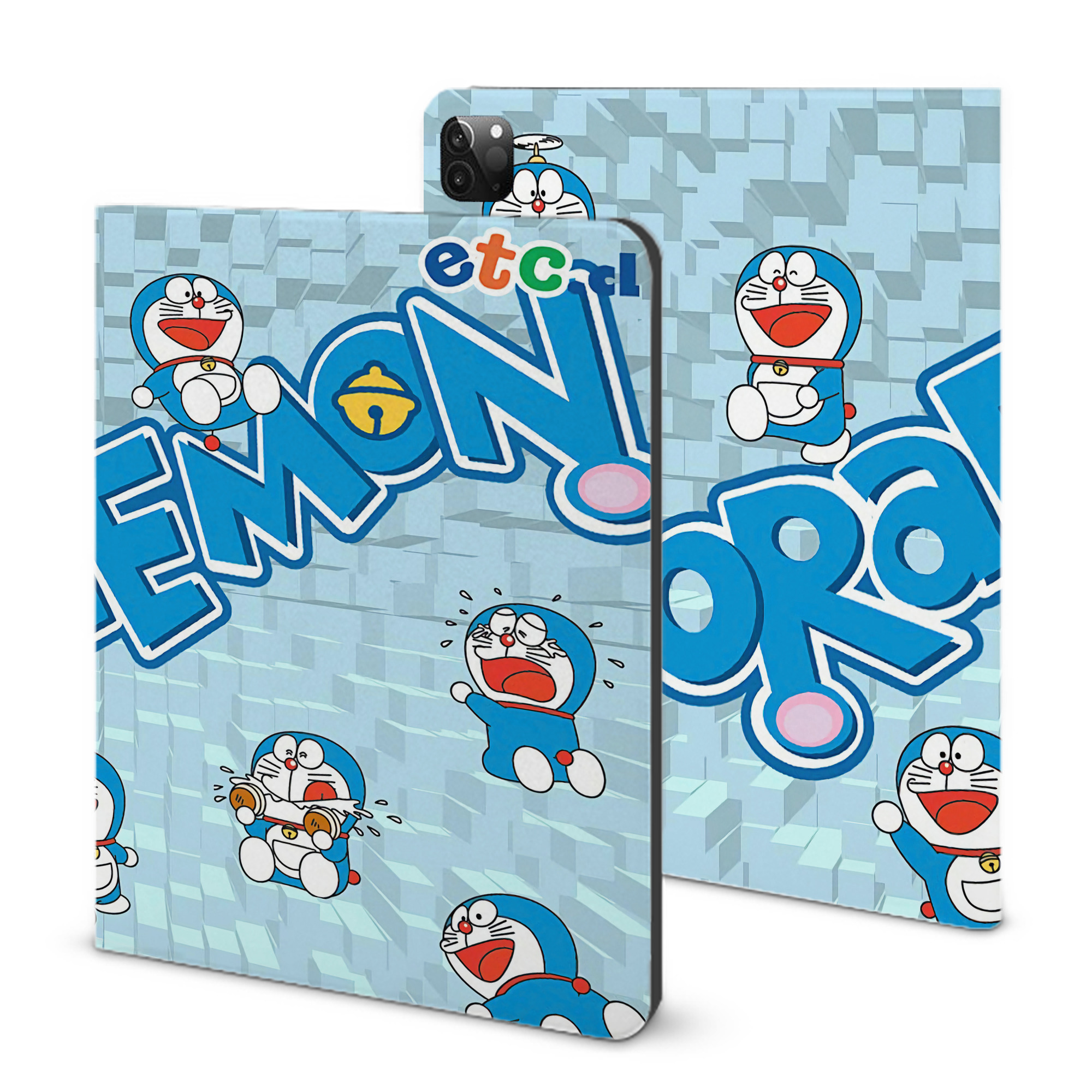 （画像用） ドラえもん Doraemon IPadケース ペンホルダー付き ブックスタイルデザイン